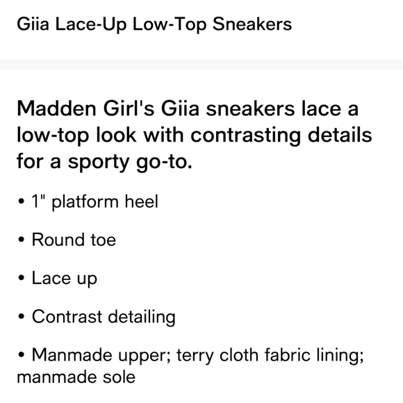 Steve Madden Giia Sneakers - Picture 10 of 10